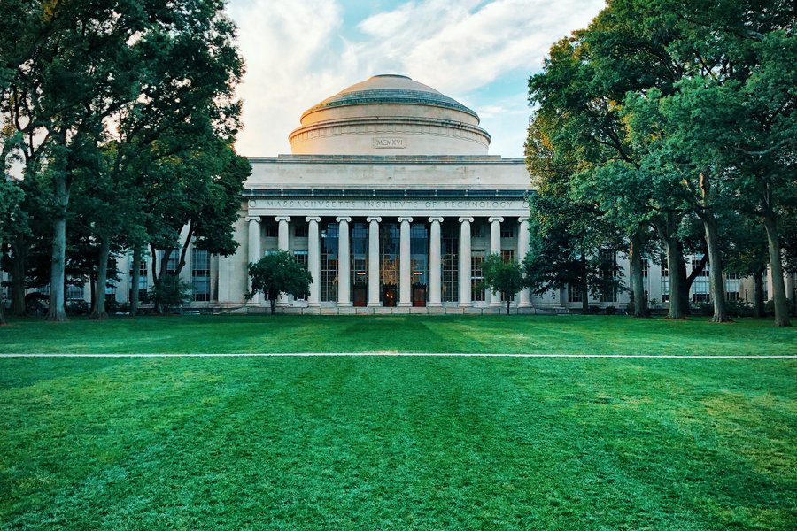 The MIT dome across the river