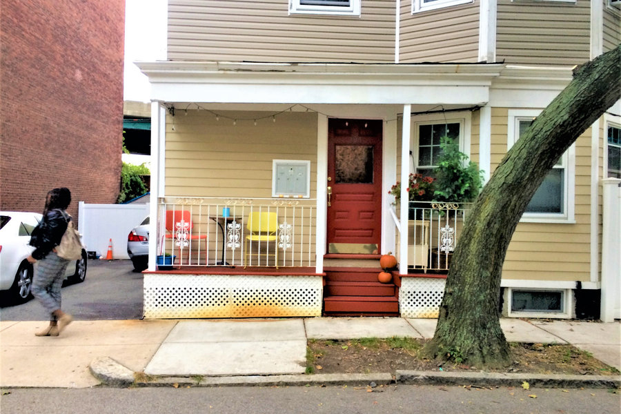 The Boston Homestel house in Dorchester